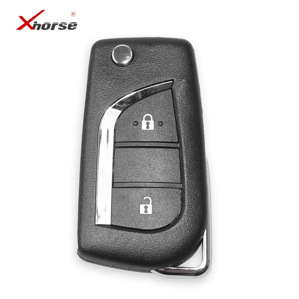 Универсальный проводной дистанционный ключ XHORSE XKTO01EN для Toyota, 2 кнопки, английская версия, 5 шт./партия
Универсальный проводной дистанционный ключ XHORSE XKTO01EN для Toyota, 2 кнопки, английская версия, 5 шт./партия