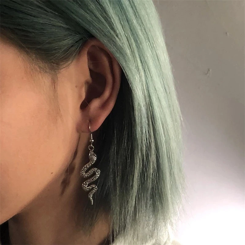 Trendy Vintage Snake Shape Dangle Earrings Women Girl Retro Drop Earrings Cute Small Object Earring Jewelry Bijoux
Trendy Vintage Snake Shape Dangle Earrings Women Girl Retro Drop Earrings Cute Small Object Earring Jewelry Bijoux