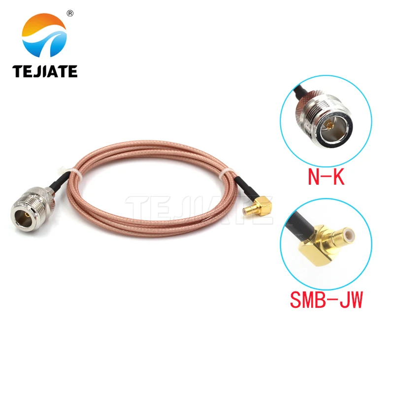 1PCS TEJIATE Adapter Cable N To SMB Type NK Convert SMBJW 8-90CM 1M 1.5M 2M Length Connector RG316 Wire
1PCS TEJIATE Adapter Cable N To SMB Type NK Convert SMBJW 8-90CM 1M 1.5M 2M Length Connector RG316 Wire