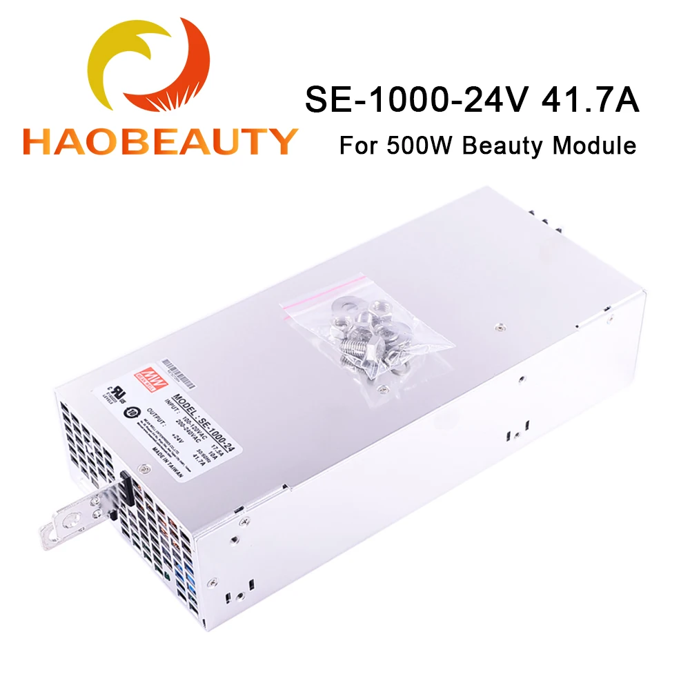 MEANWELL SE-1000-24 High-Efficiency High-Power DC Switching Power Supply 1000W/24V/ 41.7A
MEANWELL SE-1000-24 High-Efficiency High-Power DC Switching Power Supply 1000W/24V/ 41.7A