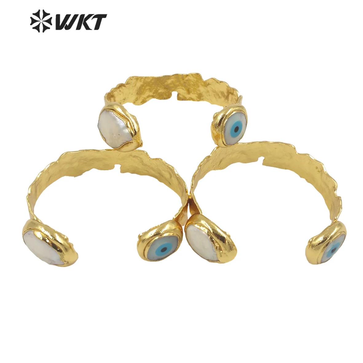 WT-MPB044 Оптовая продажа, нерегулярный золотой большой регулируемый браслет, натуральный жемчуг, подвески в виде глаз, браслет для друзей, специальный подарок, декоративный
WT-MPB044 Оптовая продажа, нерегулярный золотой большой регулируемый браслет, натуральный жемчуг, подвески в виде глаз, браслет для друзей, специальный подарок, декоративный
