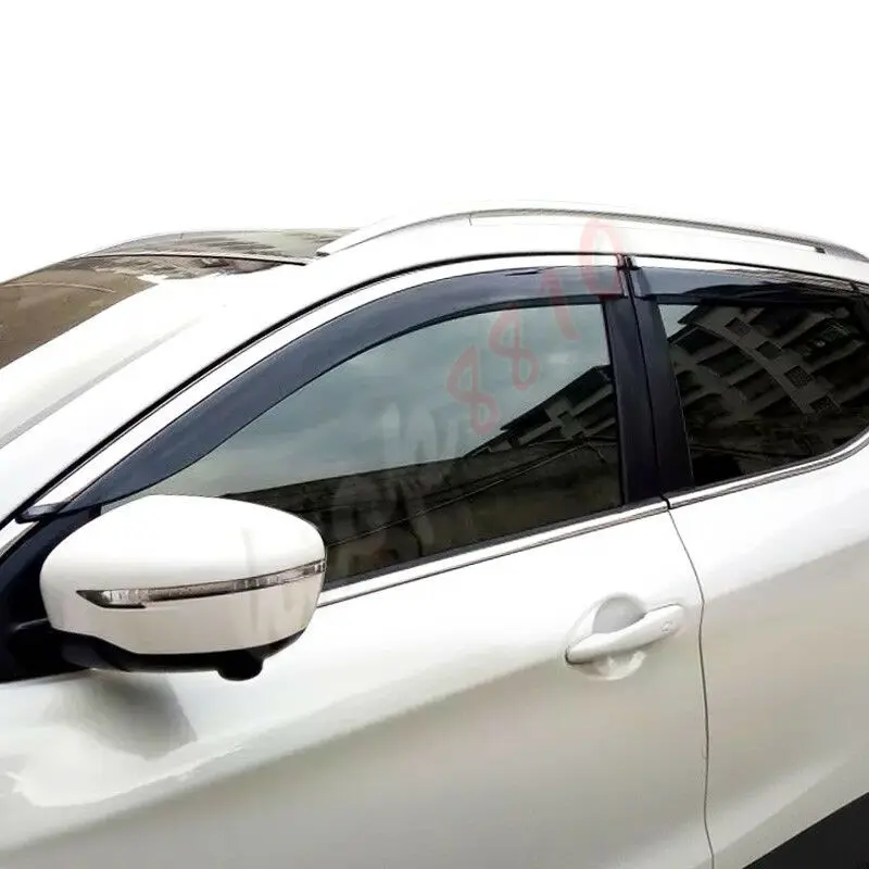 4 шт., серебристые полосы для защиты от солнца и дождя для Nissan Qashqai 2016 2017 2018
4 шт., серебристые полосы для защиты от солнца и дождя для Nissan Qashqai 2016 2017 2018