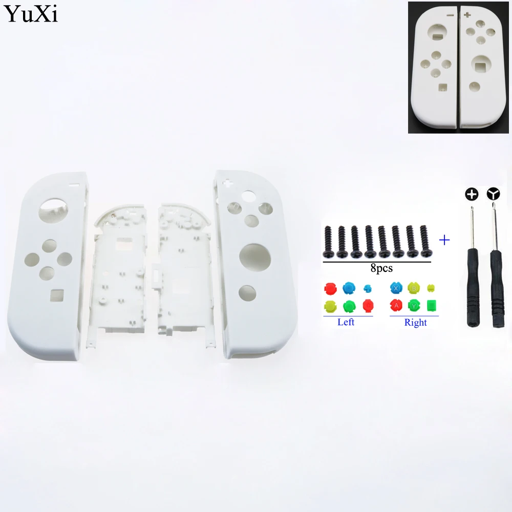 YuXi Custom Controller Housing With Full Set Buttons DIY Replacement Shell Case for Nintendo Switch Joy-Con
YuXi Custom Controller Housing With Full Set Buttons DIY Replacement Shell Case for Nintendo Switch Joy-Con