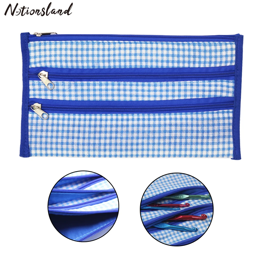 Knitting Needles Case Empty Zipper Bags Crochet Hook Organizer Storage Bag for Crochet Needles&Knitting Accessories DIY Crafts
Knitting Needles Case Empty Zipper Bags Crochet Hook Organizer Storage Bag for Crochet Needles&Knitting Accessories DIY Crafts
