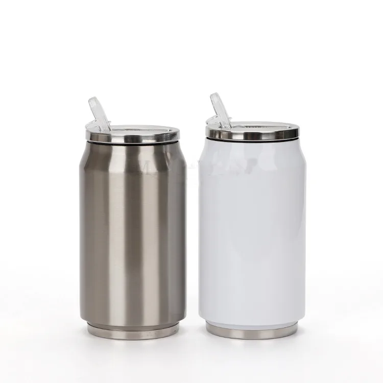 10pcs/lot Sublimation Blank 280ml Coke Cup Mug Staniless Steel Bottle with Nozzle Printing by Dye Mug Press
10pcs/lot Sublimation Blank 280ml Coke Cup Mug Staniless Steel Bottle with Nozzle Printing by Dye Mug Press