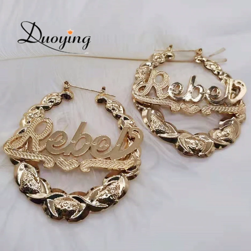 Серьги Duoying с именем, бамбуковые, с буквами на заказ, бамбуковые, с пояснениями, подарок, Прямая доставка, индивидуальные серьги
Серьги Duoying с именем, бамбуковые, с буквами на заказ, бамбуковые, с пояснениями, подарок, Прямая доставка, индивидуальные серьги