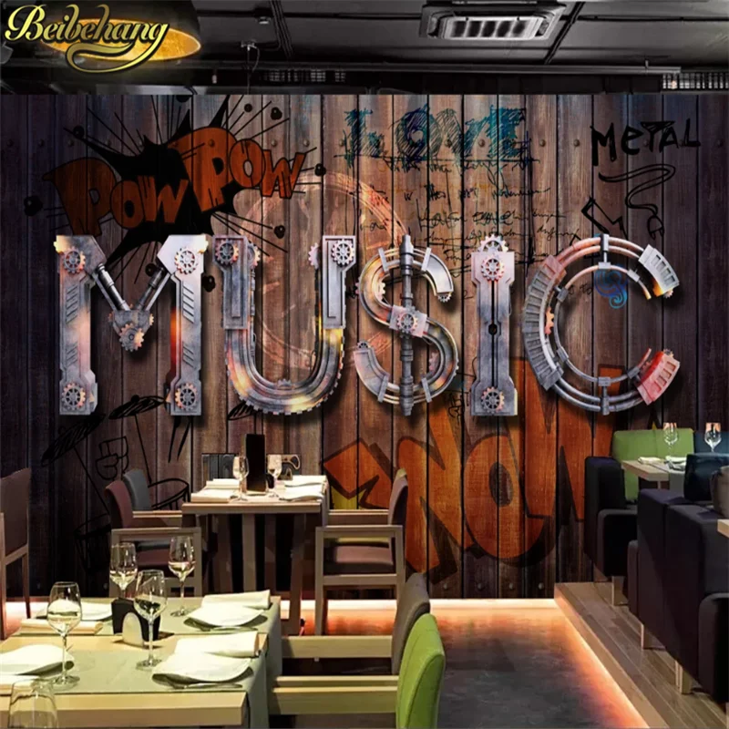 beibehang custom Wall paper Stereo Wallpaper Mural Painting Music wood bar KTV background wall paper Bedroom Tv Backdrop
beibehang custom Wall paper Stereo Wallpaper Mural Painting Music wood bar KTV background wall paper Bedroom Tv Backdrop