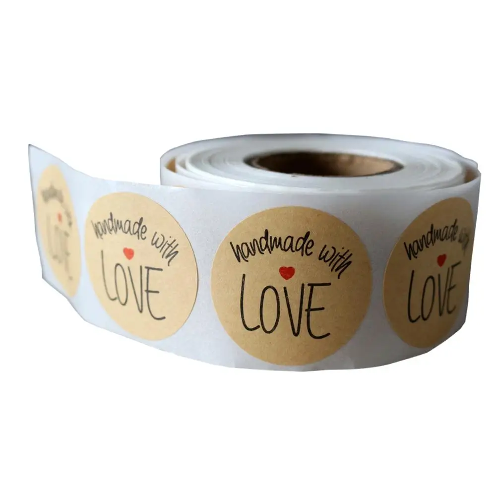 500PCS/lot Round Vintage Kraft Label Sticker handmade DIY Multifunction Adhesive Packaging Sealing Label Sticker Gift Stickers
500PCS/lot Round Vintage Kraft Label Sticker handmade DIY Multifunction Adhesive Packaging Sealing Label Sticker Gift Stickers