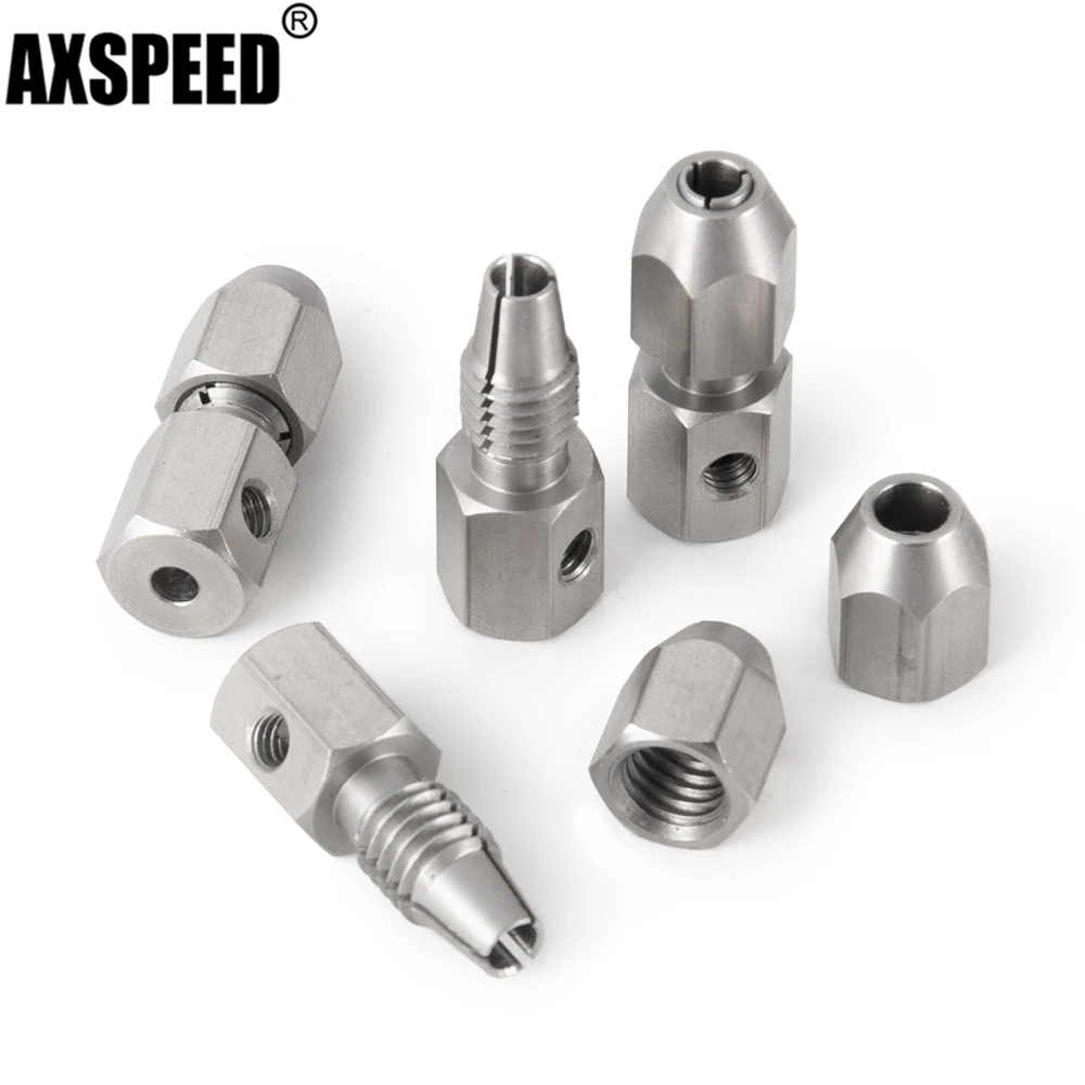 AXSPEED 1 шт. Гибкая муфта вала двигателя из нержавеющей стали 3,17/4/5/6x 4 мм фотопатрон для радиоуправляемой электролодки корабля DIY части
AXSPEED 1 шт. Гибкая муфта вала двигателя из нержавеющей стали 3,17/4/5/6x 4 мм фотопатрон для радиоуправляемой электролодки корабля DIY части