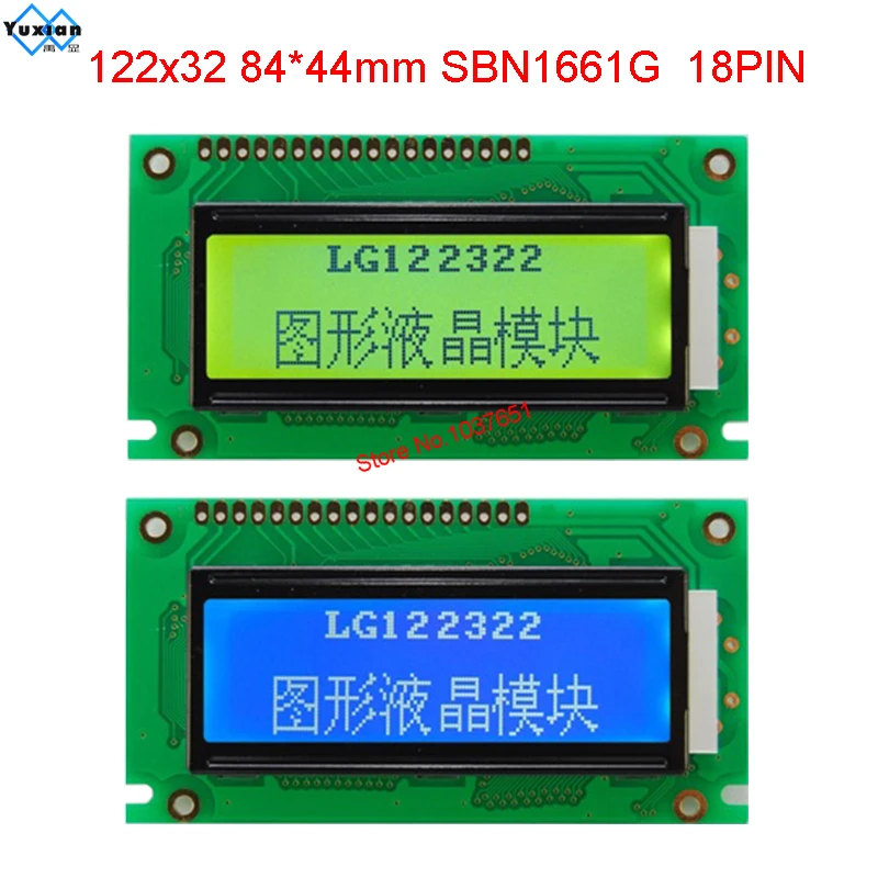 ЖК-дисплей 122x3 2, 18-контактный, зеленый, синий, 84*44 мм, sbn1661g _ M18 LG122322
ЖК-дисплей 122x3 2, 18-контактный, зеленый, синий, 84*44 мм, sbn1661g _ M18 LG122322