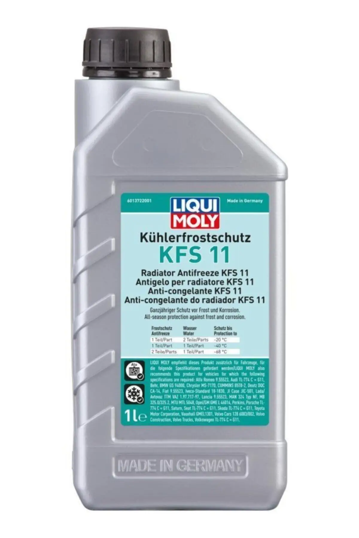 Радиатор антифриз Kfs 11 синий 1 литр 21149 
Радиатор антифриз Kfs 11 синий 1 литр 21149