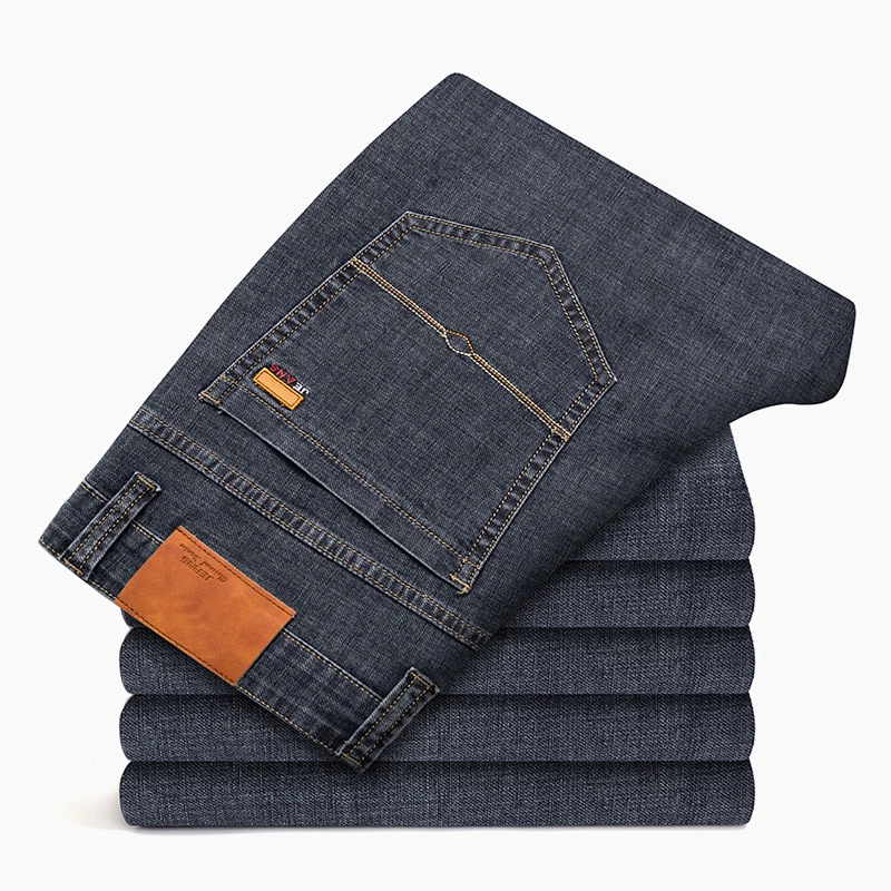 2021 Men's autumn and winter jeans Fashion casual straight-leg plus size men's denim trousers Large size 42 44 46
2021 Men's autumn and winter jeans Fashion casual straight-leg plus size men's denim trousers Large size 42 44 46