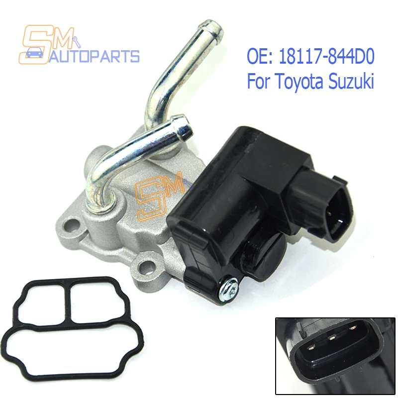 New Idle Air Control Valve IAC IACV For Toyota Suzuki Celerio 18117-844D0 18117 844D0 18117844D0 18117-68K00
New Idle Air Control Valve IAC IACV For Toyota Suzuki Celerio 18117-844D0 18117 844D0 18117844D0 18117-68K00