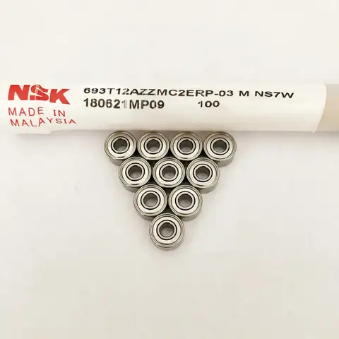 20pcs NSK bearing MR52 MR104 MR126 MR148 693 623 625 681X 684 686 688 608 ZZ  2*5*2.5 3*8*4 4*9*4 3*10*4 4*10*4 8*22*7 mm