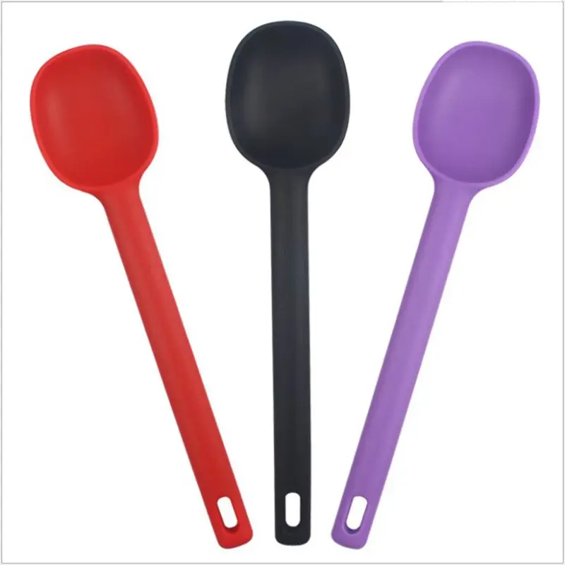 Creative Silicone Spoon for Salad, Stir Spoon, Soup Spoon, Kitchen Utensils, Baking Tools, New
Creative Silicone Spoon for Salad, Stir Spoon, Soup Spoon, Kitchen Utensils, Baking Tools, New
