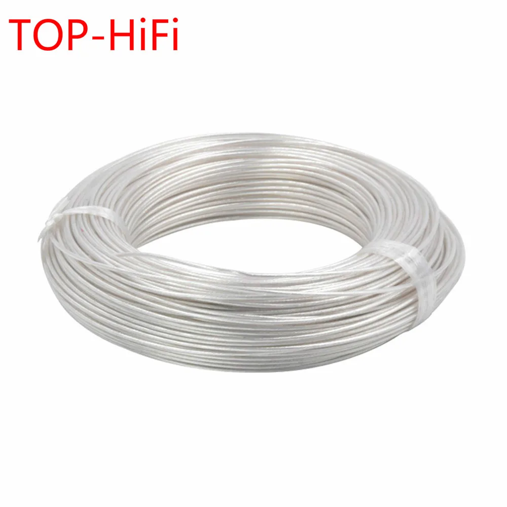 Топ-Hi-Fi Бесплатная доставка 100 метр 0.2mm2 0,2 квадратный 7N OCC с серебряным покрытием жильный кабель для наушников сделай сам
Топ-Hi-Fi Бесплатная доставка 100 метр 0.2mm2 0,2 квадратный 7N OCC с серебряным покрытием жильный кабель для наушников сделай сам