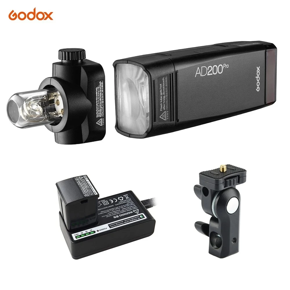 Godox AD200Pro Pocket Flash Portable Wireless TTL With Changeable Flash Head GN52 GN60 1/8000s HSS 200W for Nikon Sony Canon
Godox AD200Pro Pocket Flash Portable Wireless TTL With Changeable Flash Head GN52 GN60 1/8000s HSS 200W for Nikon Sony Canon