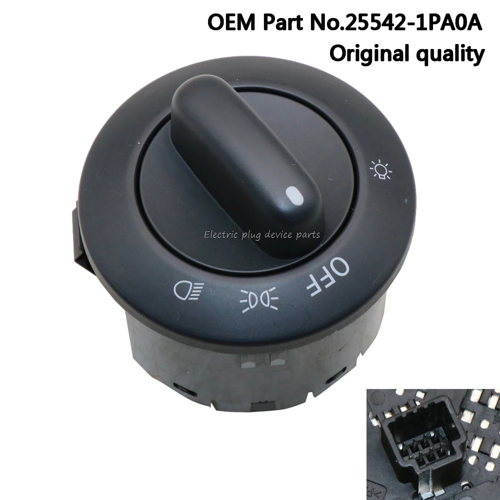 OEM 25542-1PA0A переключатель фары для Nissan NV1500 NV2500 NV3500 4.0L 2012-2019 255421PA0A
OEM 25542-1PA0A переключатель фары для Nissan NV1500 NV2500 NV3500 4.0L 2012-2019 255421PA0A