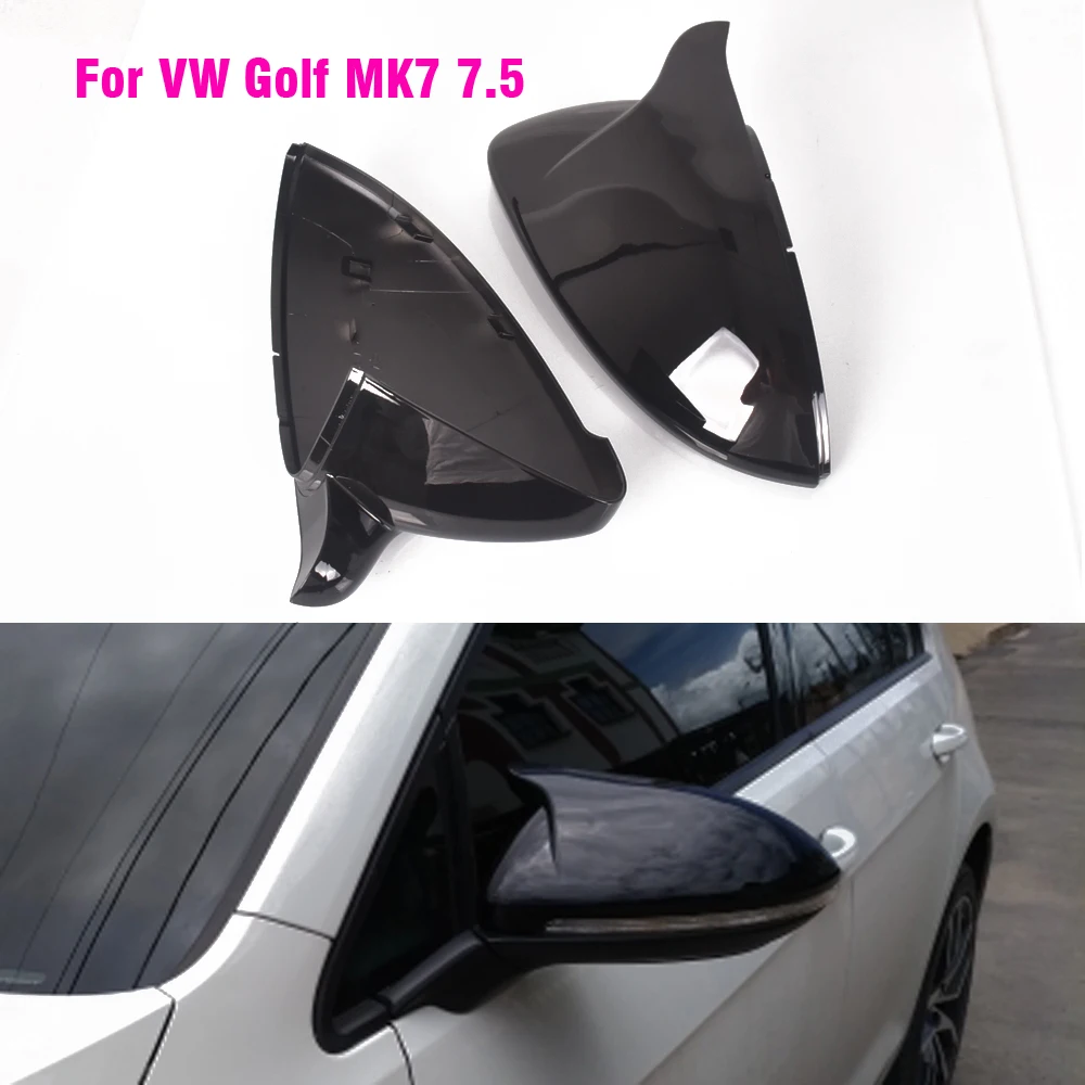Side Wing Mirror Cover Caps Bright Black Rearview Mirror Case Cover For VW Golf 7 MK7 7.5 GTD R GTI Touran L E-GOLF
Side Wing Mirror Cover Caps Bright Black Rearview Mirror Case Cover For VW Golf 7 MK7 7.5 GTD R GTI Touran L E-GOLF
