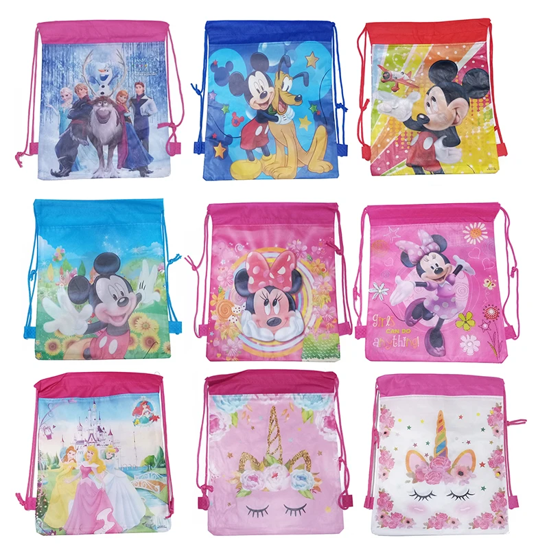 1pcs 27x34cm Frozen Cars Minnie Mickey Mouse Coco Disney Princess Avengers Non-woven Fabrics Drawstring Backpack Shopping Bag
1pcs 27x34cm Frozen Cars Minnie Mickey Mouse Coco Disney Princess Avengers Non-woven Fabrics Drawstring Backpack Shopping Bag