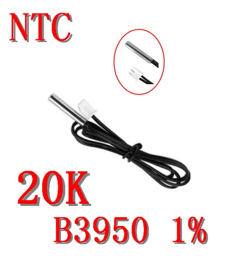Водонепроницаемый Температурный датчик NTC 20K B3950 1% точность NTC Термистор 20K B3950 1%, контроллер отрицательной температуры
Водонепроницаемый Температурный датчик NTC 20K B3950 1% точность NTC Термистор 20K B3950 1%, контроллер отрицательной температуры