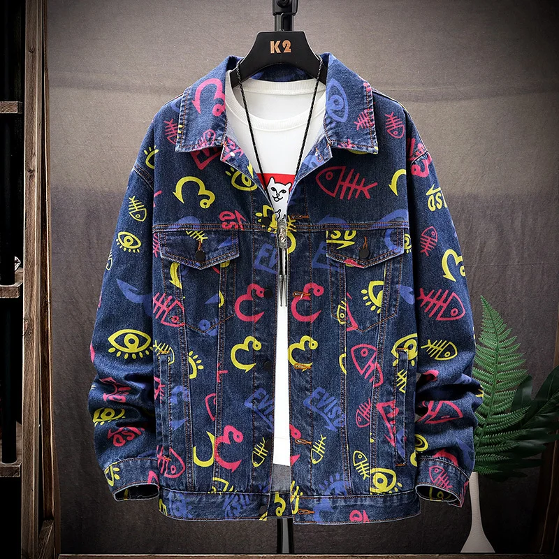 New Mens Winter printing cowboy Jacket Warm Slim Casual Solid Color Zipper All-match Hansome trend Fashion Outerwear Overcoat
New Mens Winter printing cowboy Jacket Warm Slim Casual Solid Color Zipper All-match Hansome trend Fashion Outerwear Overcoat