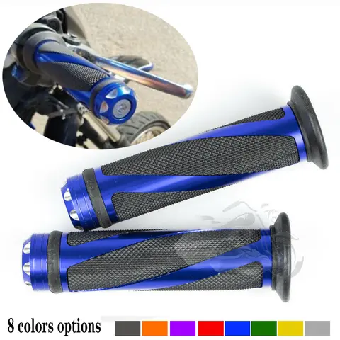 7/8 "22mm Motorcycle Handle Handlebar Hand Bar Grip Universal Fit for NINJA 250R 300 400 650R 1000 ZX10R ZX6R Z400 Z900 Z650