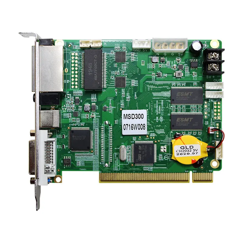 Nova DVI Controller LED Display Control Card MSD300 USB Sending CU Card in LED reveal for Advertisement Display Wall Screen
Nova DVI Controller LED Display Control Card MSD300 USB Sending CU Card in LED reveal for Advertisement Display Wall Screen