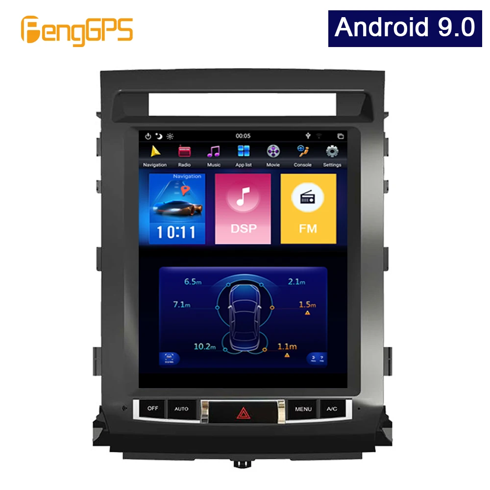 Android 9,0 Tesla вертикальный экран GPS-навигация для Toyota Land Cruiser LC200 2008-2015 аудиоплеер 12,1 дюймов 1920*1080
Android 9,0 Tesla вертикальный экран GPS-навигация для Toyota Land Cruiser LC200 2008-2015 аудиоплеер 12,1 дюймов 1920*1080
