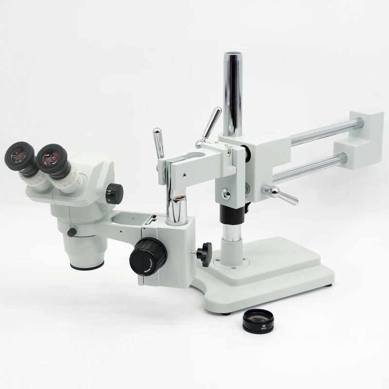 FYSCOPE 6.7X-90X ! DOUBLE BOOM STAND BINOCULAR HEAD STEREO ZOOM MICROSCOPE +144pcs LED
FYSCOPE 6.7X-90X ! DOUBLE BOOM STAND BINOCULAR HEAD STEREO ZOOM MICROSCOPE +144pcs LED