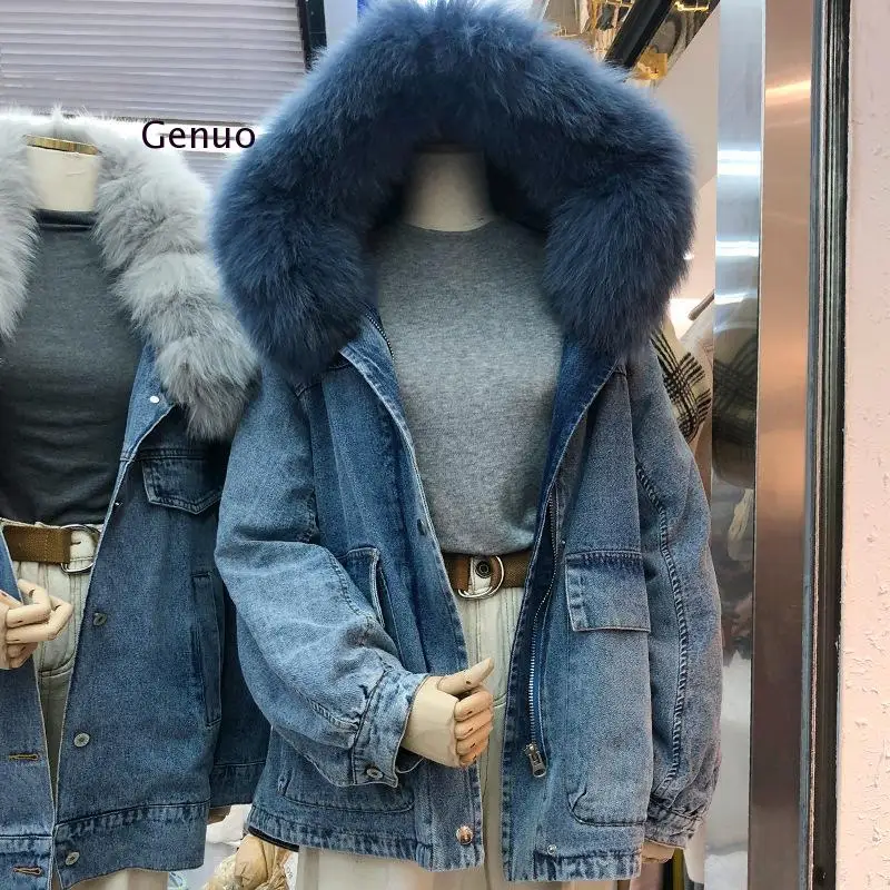Women Winter Jacket Warm Parka Fashion Winter Long Sleeve Hooded Coat Female Solid Causal Thick High End Wool Denim Tops
Women Winter Jacket Warm Parka Fashion Winter Long Sleeve Hooded Coat Female Solid Causal Thick High End Wool Denim Tops