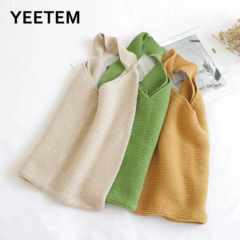 2020 New Year Retro Wool Knit Bag Autumn Winter Wild Portable Shopping Bag Art Small Fresh Shoulder Knit Bag
2020 New Year Retro Wool Knit Bag Autumn Winter Wild Portable Shopping Bag Art Small Fresh Shoulder Knit Bag