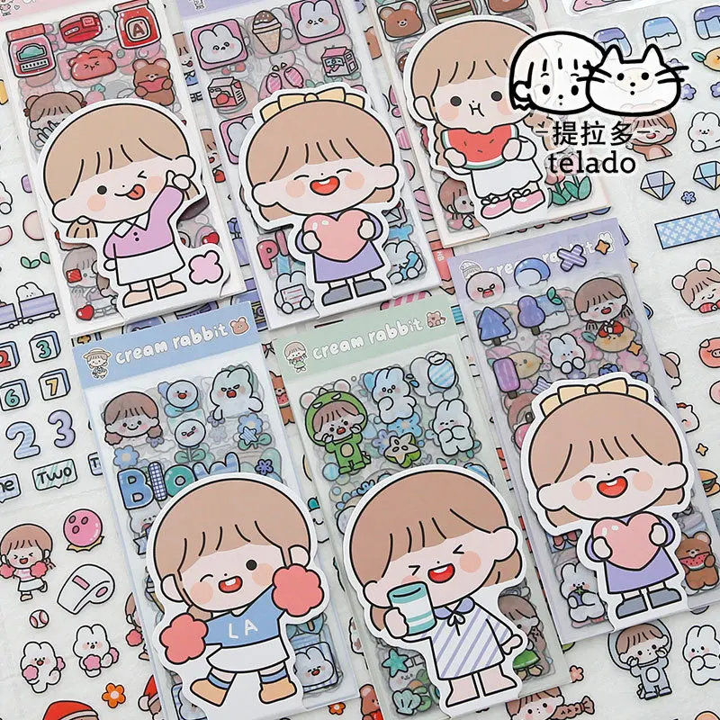 Mengtai 10pcs Cute Butter Rabbit Holiday Decorative Sticker Scrapbooking diy Label Diary Album Cup Phone stickers Stationery
Mengtai 10pcs Cute Butter Rabbit Holiday Decorative Sticker Scrapbooking diy Label Diary Album Cup Phone stickers Stationery