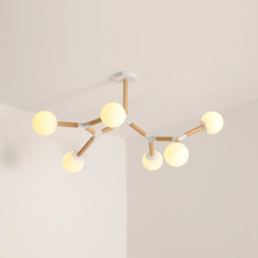 Wood molecular chandelier Nordic Style minimalist chandelier Living Dining Room Ceiling Lamp Bedroom bubbles chandelier
Wood molecular chandelier Nordic Style minimalist chandelier Living Dining Room Ceiling Lamp Bedroom bubbles chandelier
