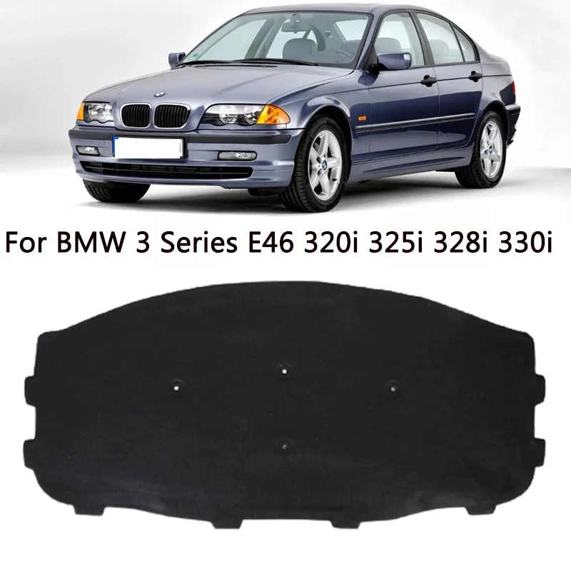 Car Front Hood Engine Sound Heat Insulation Cotton Pad Soundproof Mat For BMW 3 Series E46 320i 325i 328i 330i 51488193941
Car Front Hood Engine Sound Heat Insulation Cotton Pad Soundproof Mat For BMW 3 Series E46 320i 325i 328i 330i 51488193941
