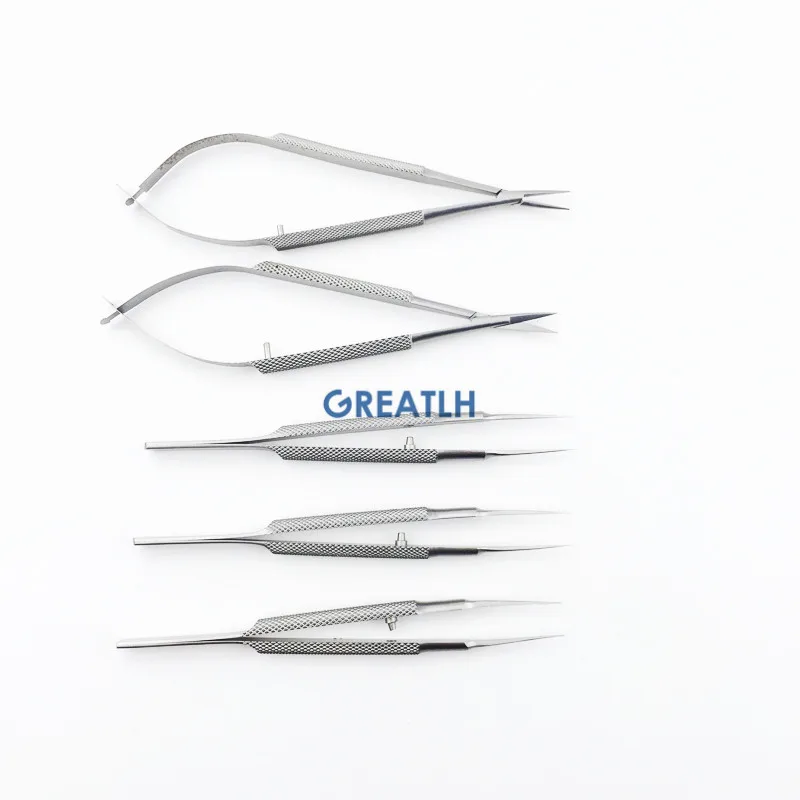 5pcs/set 10.5CM forceps 12.5cm needle holder ophthalmic scissors ophthalmic tweezer dental kit instruments 
5pcs/set 10.5CM forceps 12.5cm needle holder ophthalmic scissors ophthalmic tweezer dental kit instruments