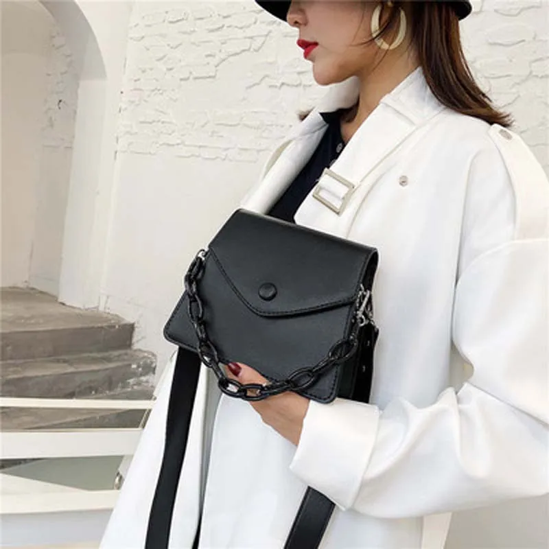 Solid Color Thick Chain Small PU Leather Crossbody Bags For Women 2021 Summer Shoulder Cross Body Bag Ladies Handbags
Solid Color Thick Chain Small PU Leather Crossbody Bags For Women 2021 Summer Shoulder Cross Body Bag Ladies Handbags