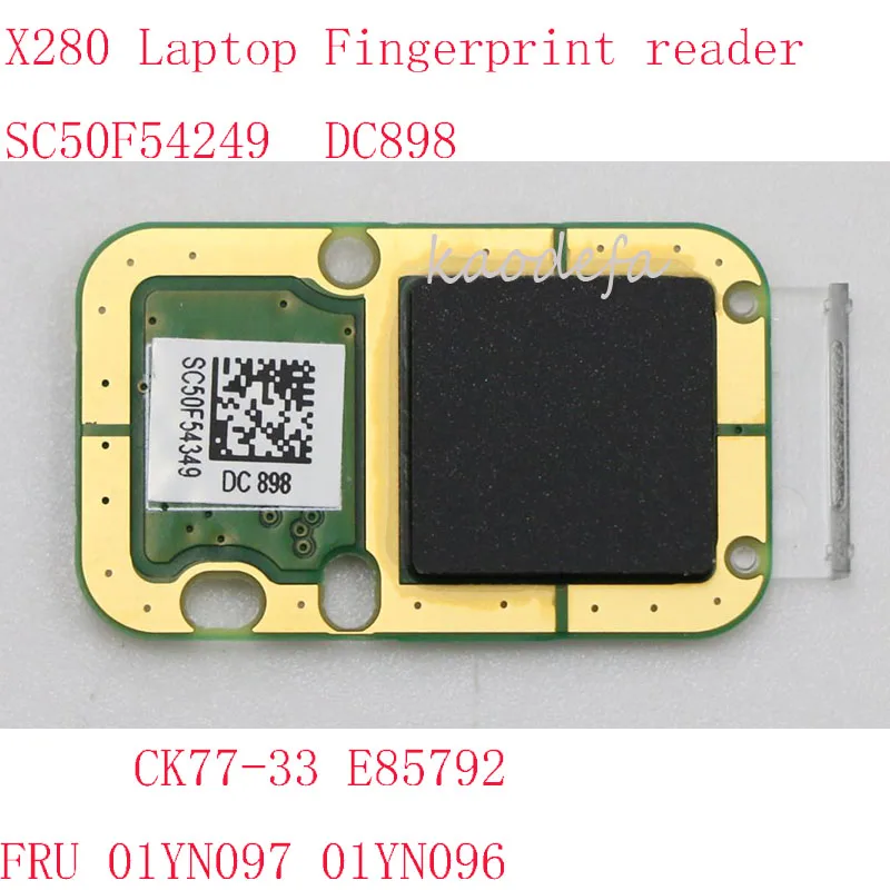 X280 считыватель отпечатков пальцев для Thinkpad X280 ноутбук 20KF, 20KE FRU 01YN097 01YN096 SC50F54249 DC898 CK77-33 E85792 100% тесты OK
X280 считыватель отпечатков пальцев для Thinkpad X280 ноутбук 20KF, 20KE FRU 01YN097 01YN096 SC50F54249 DC898 CK77-33 E85792 100% тесты OK
