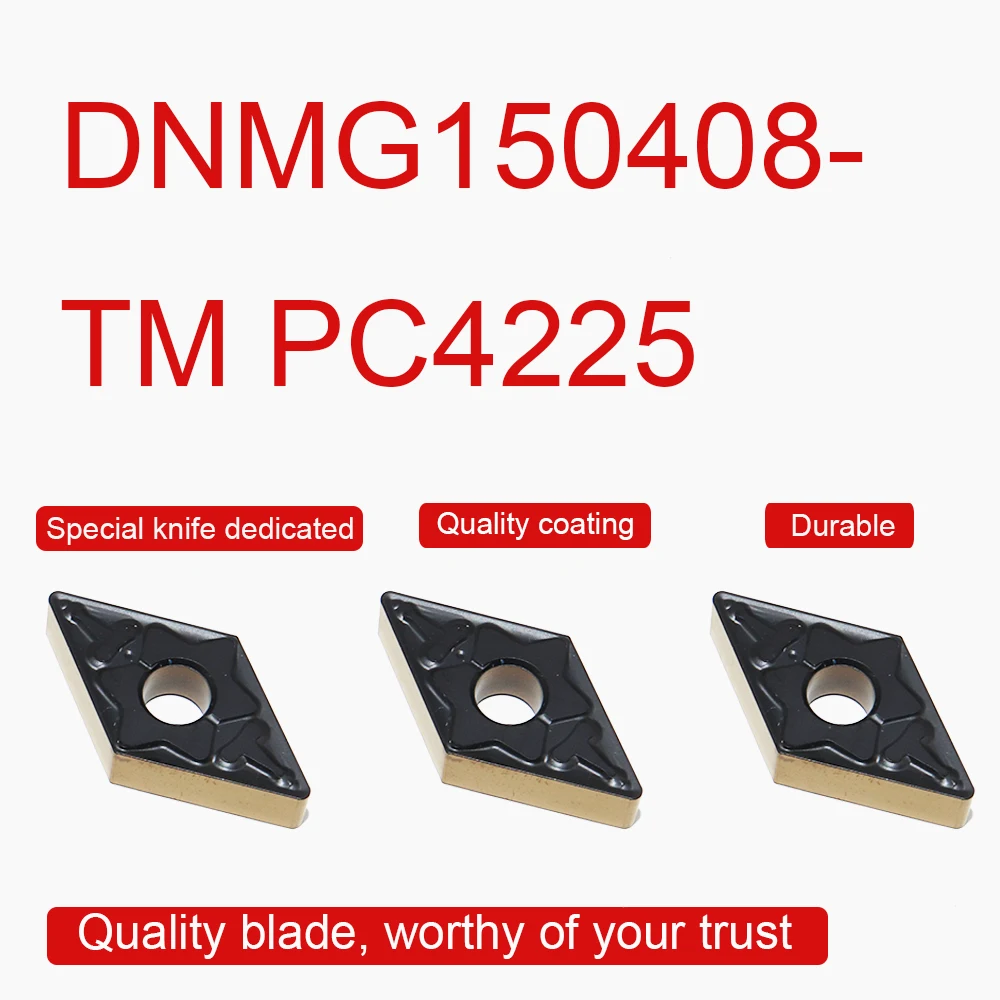 10 шт. DNMG150408-TM PC4225 вставки карбида высокое качество резец для наружной обточки металла с ЧПУ Токарный Инструмент Аксессуары
10 шт. DNMG150408-TM PC4225 вставки карбида высокое качество резец для наружной обточки металла с ЧПУ Токарный Инструмент Аксессуары