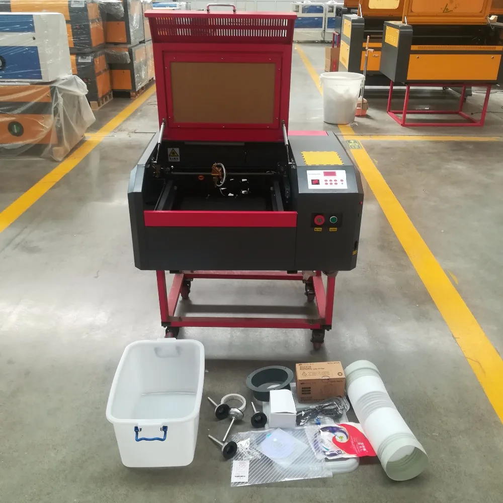 4040 Laser Engraver And Cutter 50W CO2 Laser Machine Fast Free Shipping Have A Good Price
4040 Laser Engraver And Cutter 50W CO2 Laser Machine Fast Free Shipping Have A Good Price
