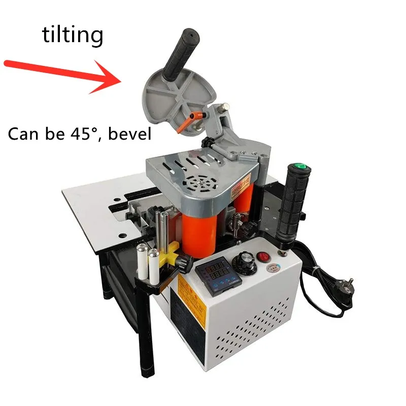 Woodworking edge banding machine mini portable can be 45 bevel 220V / 110V 1200W
Woodworking edge banding machine mini portable can be 45 bevel 220V / 110V 1200W