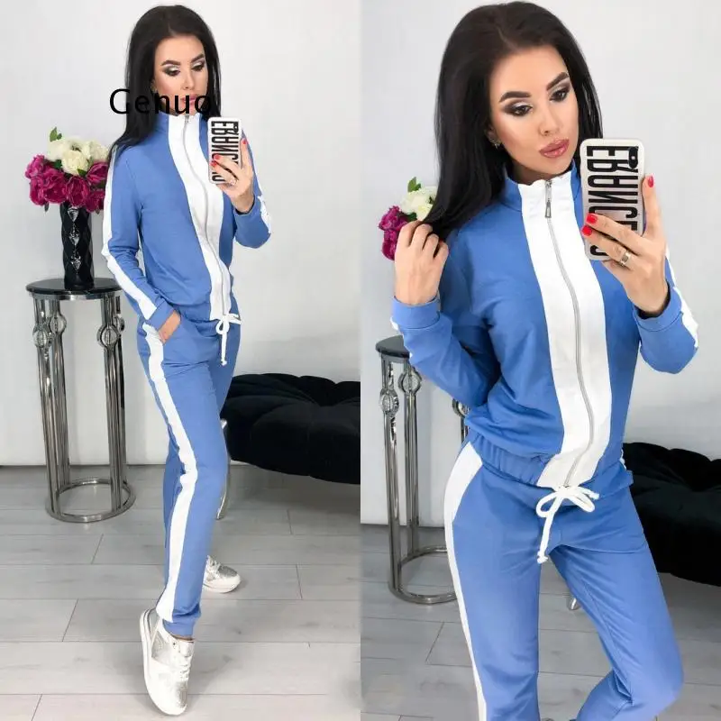 Women's Solid Color Zipper Cardigan Sports Suit Outdoor Running 2-Piece Waist Closing Fitness Elastic Coat Elastic Jogging Suit
Women's Solid Color Zipper Cardigan Sports Suit Outdoor Running 2-Piece Waist Closing Fitness Elastic Coat Elastic Jogging Suit