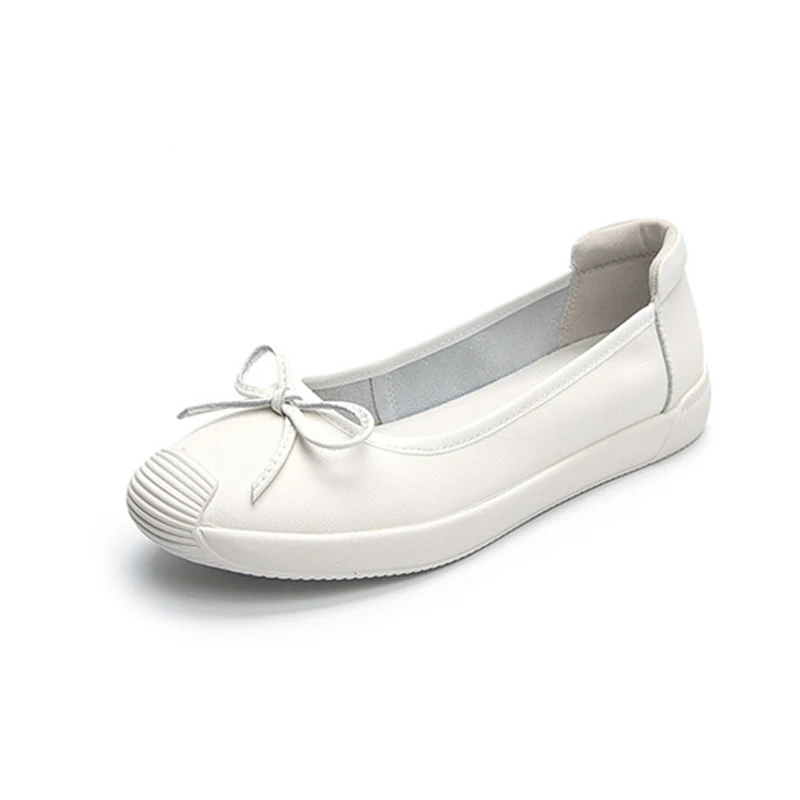 Women's Flat Shoes 2021 Spring Summer Genuine Leather Casual Slip on Loafer For Women Shoes Rubber Sole Ladies Solid Color Shoe
Women's Flat Shoes 2021 Spring Summer Genuine Leather Casual Slip on Loafer For Women Shoes Rubber Sole Ladies Solid Color Shoe