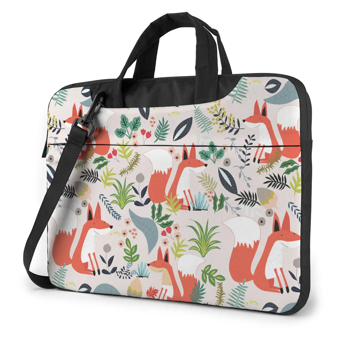 Cute Colorful Sweet Pink And Blue Flower Garden And Fox Laptop Bag Case Protective Vintage Computer Bag Bicycle Crossbody
Cute Colorful Sweet Pink And Blue Flower Garden And Fox Laptop Bag Case Protective Vintage Computer Bag Bicycle Crossbody