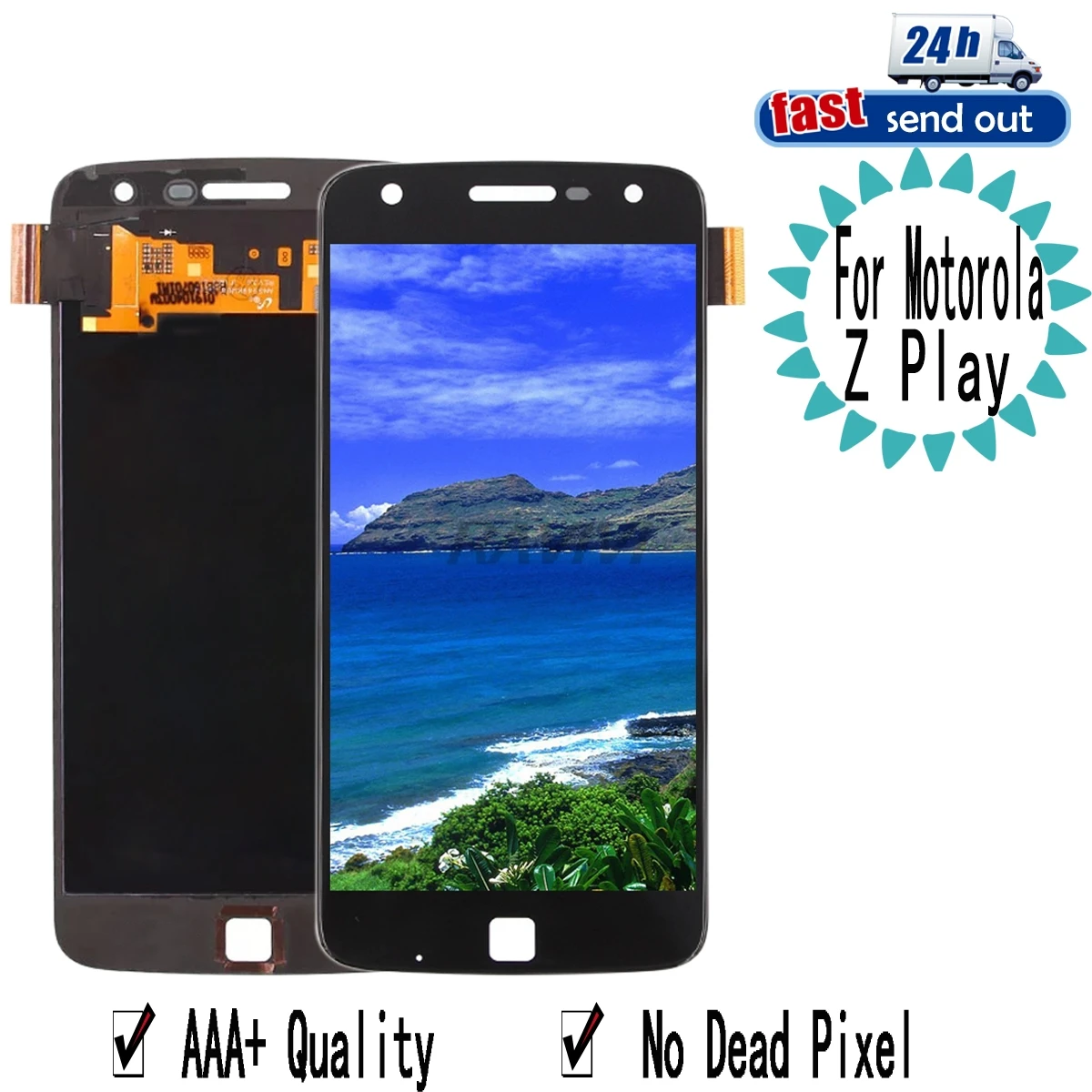 5.5" AMOLED LCD For Motorola Moto Z Play XT1635 LCD Display Screen Digitizer Assembly Replacement For Moto ZPlay
5.5" AMOLED LCD For Motorola Moto Z Play XT1635 LCD Display Screen Digitizer Assembly Replacement For Moto ZPlay