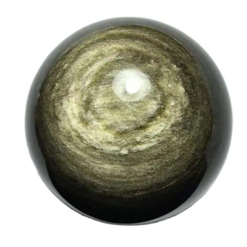 Natural crystal ball sphere gold obsidian sphere for healing gift
Natural crystal ball sphere gold obsidian sphere for healing gift
