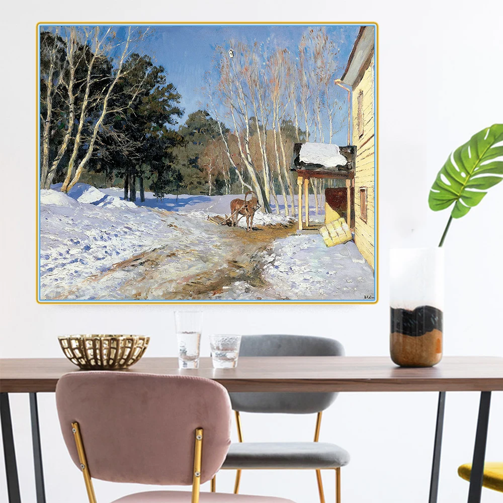 Citon Levitan Isaak Iliich《March, 1895》Canvas Oil Painting Artwork Poster Picture Modern Wall Decor Home Living room Decoration
Citon Levitan Isaak Iliich《March, 1895》Canvas Oil Painting Artwork Poster Picture Modern Wall Decor Home Living room Decoration