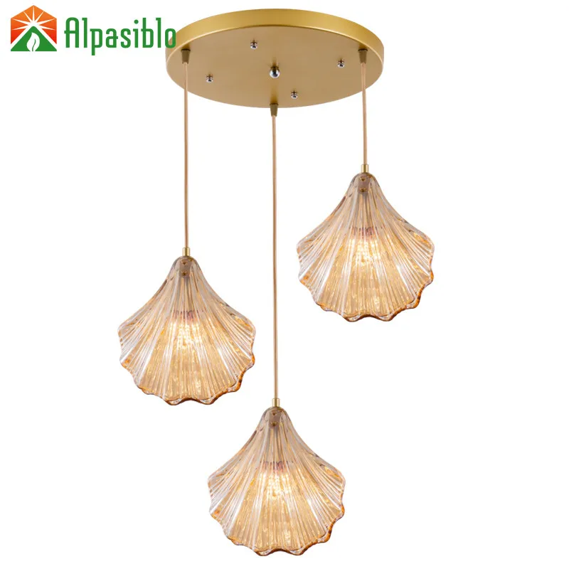 Europe Vintage Shell Glass Luxury Pendant Light Lighting for Restaurant Dining Room Bedroom Bedside Home Ceiling Hanging Lamp
Europe Vintage Shell Glass Luxury Pendant Light Lighting for Restaurant Dining Room Bedroom Bedside Home Ceiling Hanging Lamp