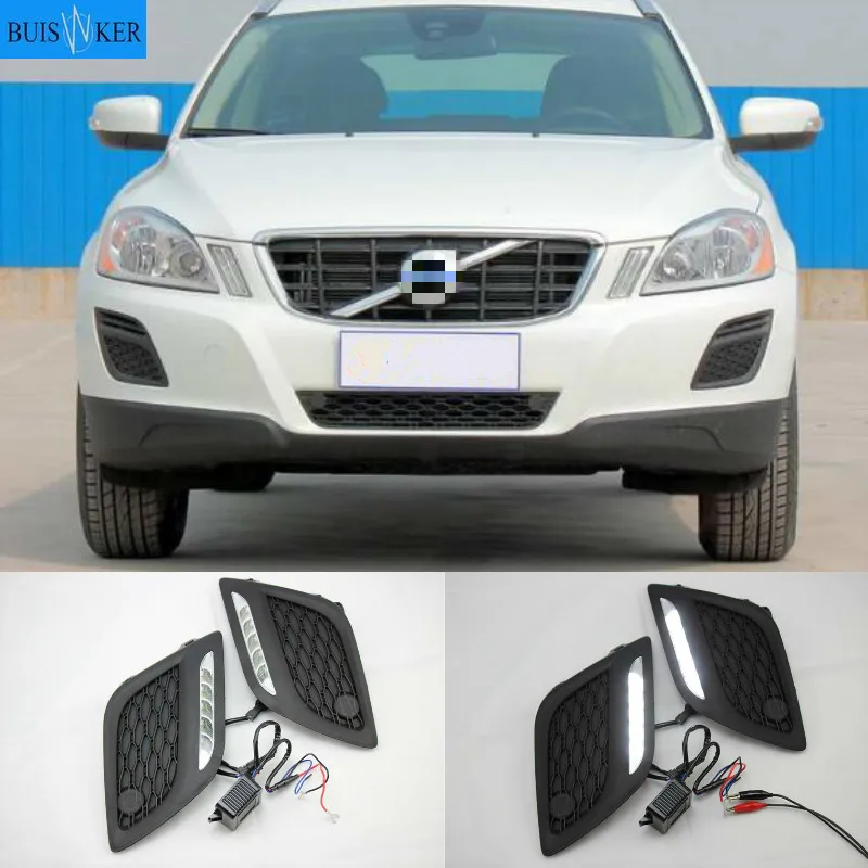 1 Pair For Volvo XC60 2009 2010 2011 2012 2013 Car Daytime Running Light Single Color LED Daylight Fog Lamp Cover Fit
1 Pair For Volvo XC60 2009 2010 2011 2012 2013 Car Daytime Running Light Single Color LED Daylight Fog Lamp Cover Fit