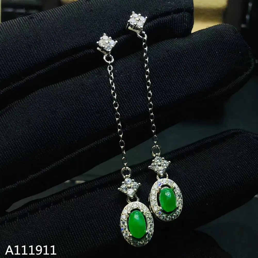 KJJEAXCMY fine jewelry 925 sterling silver inlaid Natural Emerald fashion ladies earrings support detection popular
KJJEAXCMY fine jewelry 925 sterling silver inlaid Natural Emerald fashion ladies earrings support detection popular